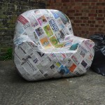 dezeen_Paper Mache Armchair by Majid Asif_1