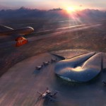 New Mexico spaceport by Foster