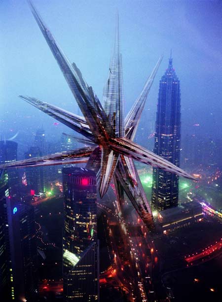 شهر متحرک چینی،سوپر استار چینی،طراحی شهری آینده نگر