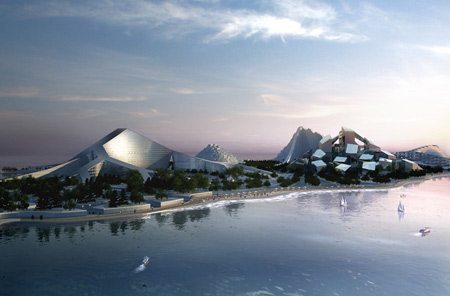 گروه بیگ ، معماری ، چزیره زیرا ، جزیره zira ، big