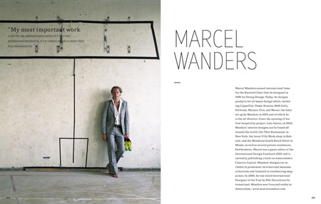 Dutch design star Marcel Wanders: 'I love making my work, but I