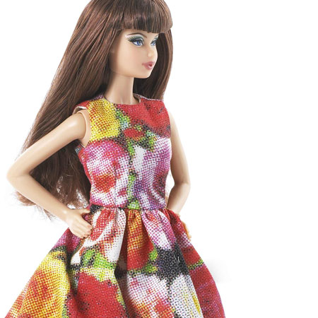  of Comme des Gar ons has designed an outfit for fashion doll Barbie