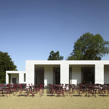 Chiswick House Gardens cafe by Caruso St John Architects