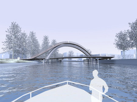 Melkwegbridge by NEXT architects and Rietveld landscape