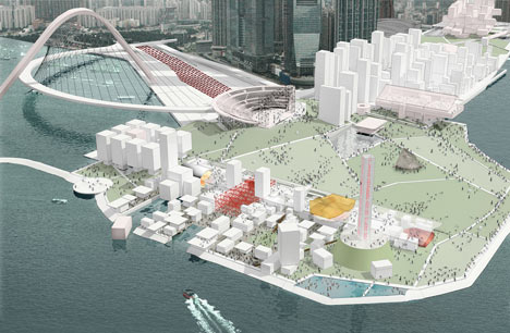 OMA new cultural district in Hong Kong