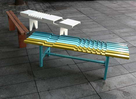 Bench by Raw Edges for Bench 10 
