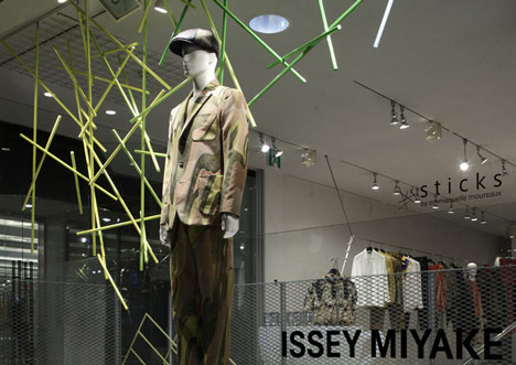 Sticks by Emmanuelle Moureaux for Issey Miyake
