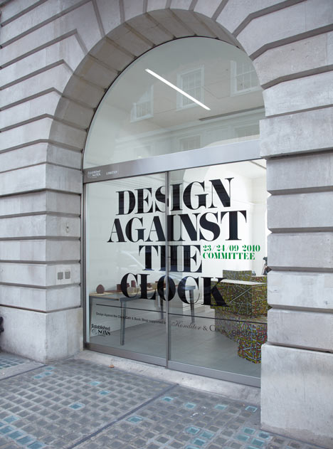 Design against the clock at Established & Sons