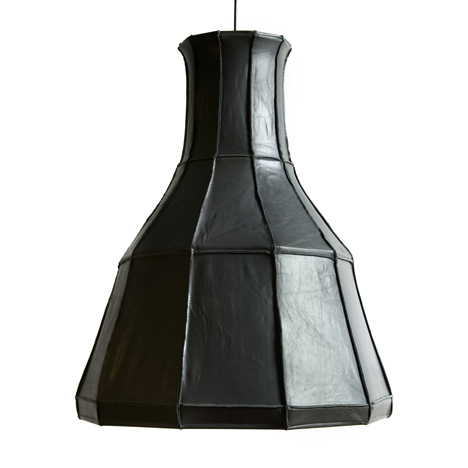 Leather Lampshades by Pepe Heykoop