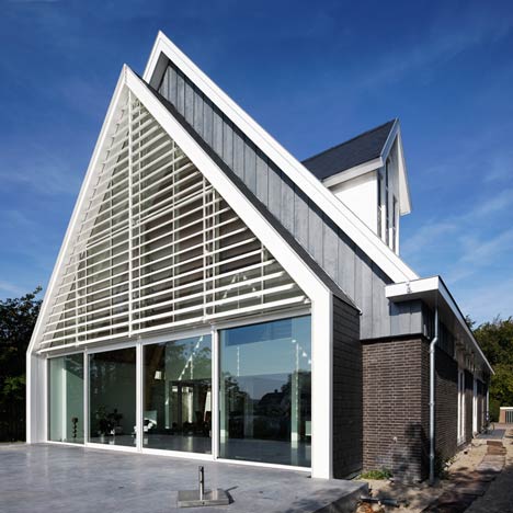 A House in a Church by Ruud Visser Architects