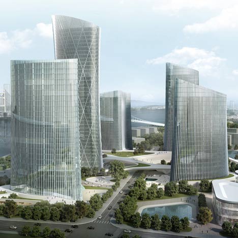 Central Business District Wenzhou by Henn Architekten