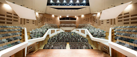 Frits Philips Concert Hall by Van Eijk & Van der Lubbe