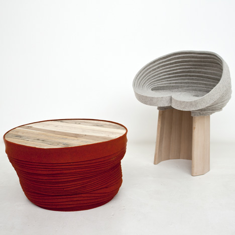 The Coiling Collection by Raw Edges