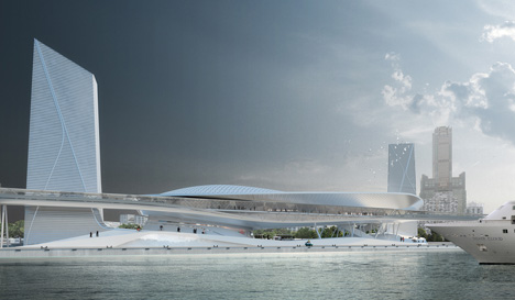 Kaohsiung Port Terminal by Asymptote Architecture