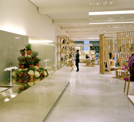 Mulberry Store by Universal Design Studio