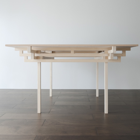 Temple Table by Hiroyuki Tanaka