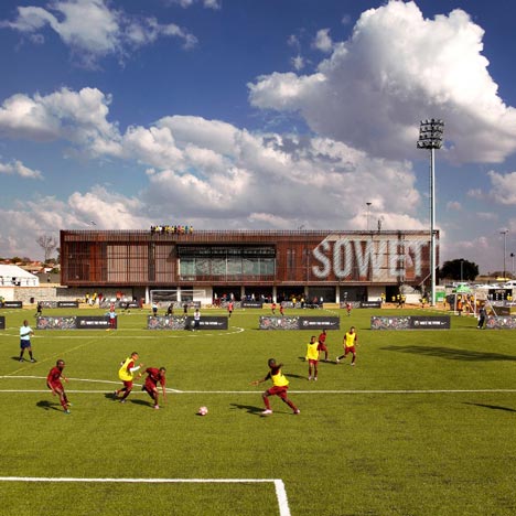 Football Training Centre Soweto by RUFproject