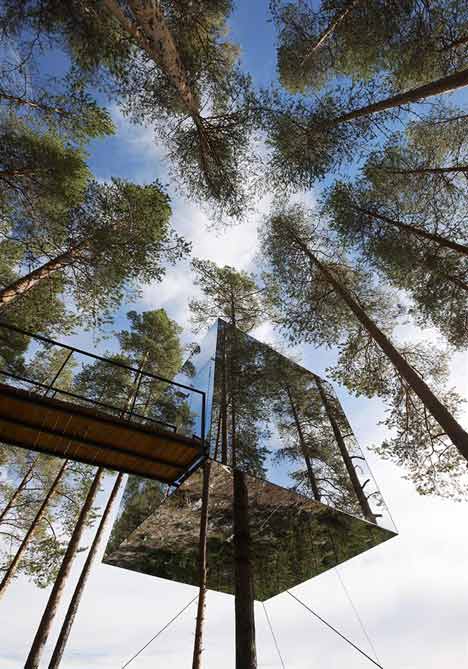 Tree Hotel by Tham and Videgard Arkitekter