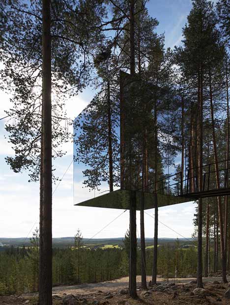 Tree Hotel by Tham and Videgard Arkitekter