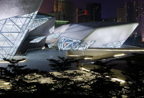 Guangzhou Opera House by Zaha