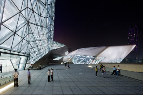 Guangzhou  Opera House by Zaha Hadid Architects