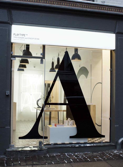 Playtype concept store by e-Types