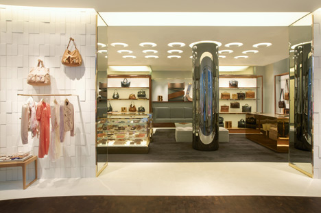 Mulberry Manchester store by Universal Design Studio