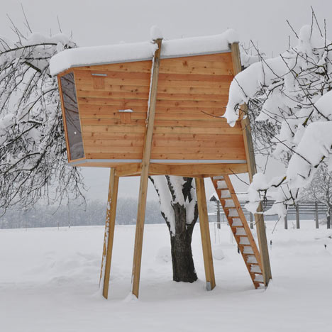 Tree House by Ravnikar Potokar