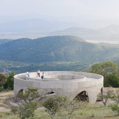 Ruta del Peregrino lookout point by HHF Architects