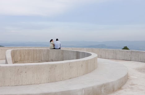 Ruta del Peregrino lookout point by HHF Architects