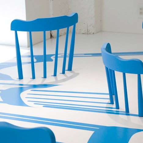3D Chairs by Yoichi Yamamoto for Issey Miyake