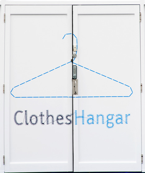Air New Zealand Clothes Hangar by Gascoigne Associates