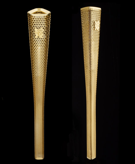 London 2012 Olympic Torch by BarberOsgerby