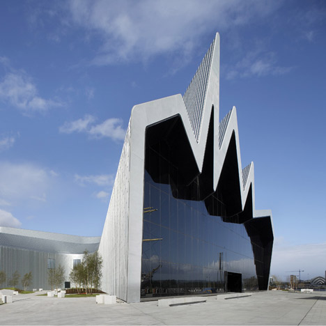 Riverside Museum by Zaha Hadid Architects