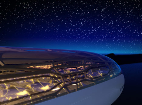Transparent aeroplane by Airbus