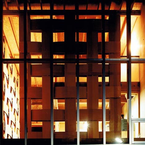 Wooden Block House by Tadashi Yoshimura Architects