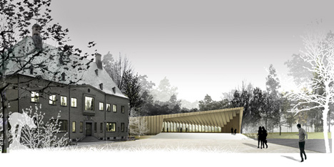 Extension of the Serlachius Museum Gösta by MX_SI