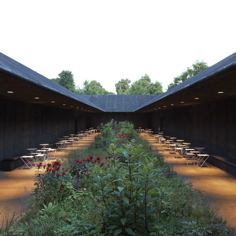 Serpentine Gallery Pavilion 2011 by Peter Zumthor  photographed by Hufton + Crow