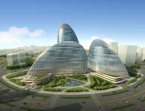 Wangjing Soho by Zaha Hadid Architects 