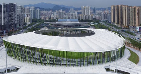 Bao'an Stadium by von Gerkan, Marg and Partners
