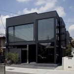 Black Slit House by Three.Ball.Cascade