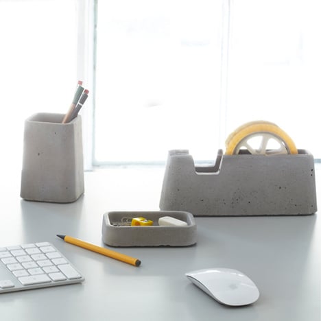 Solid desk accessories by Magnus Pettersen