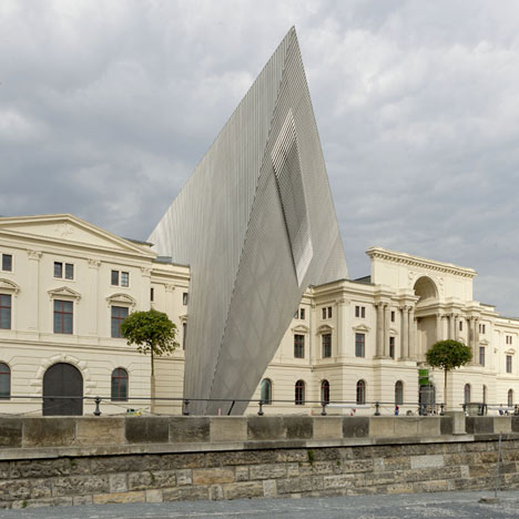 Dresden Museum of Military History by Daniel Libeskind