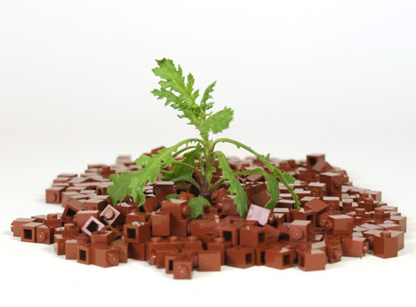 Lego Greenhouse by Sebastian Bergne