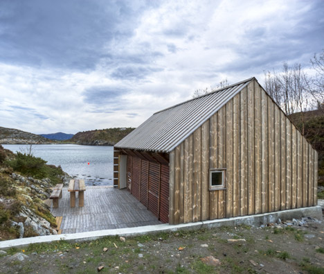 Naust paa Aure by TYIN tegnestue Architects