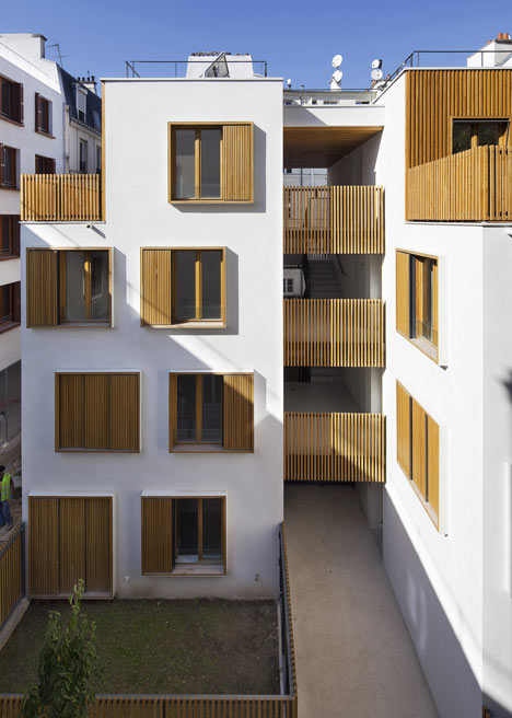 Passage de la Brie Housing by Explorations Architecture