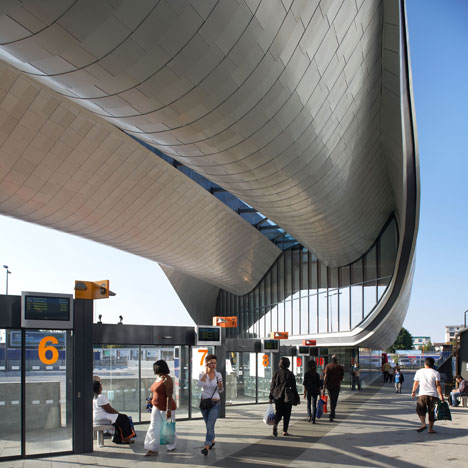 Slough Bus Station by Bblur Architecture