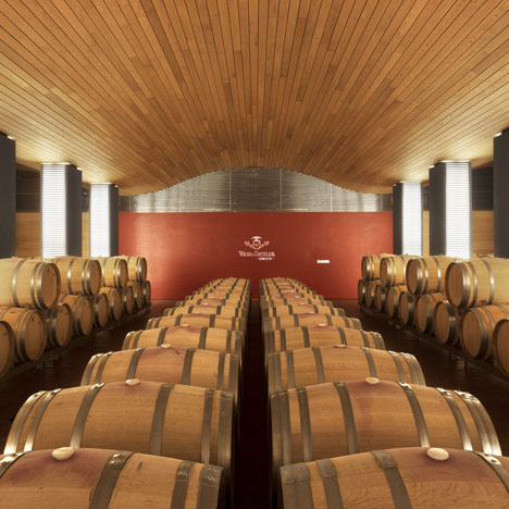 Wine Cellars for Vega-Sicilia by Salas Studio