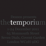 Dezeen presents The Temporium 2011