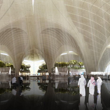 Kuwait International Airport by Foster + Partners